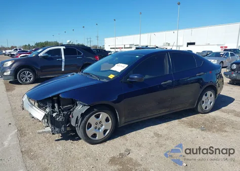 2013 Dodge Dart Se z USA, uszkodzony, nr VIN 1C3CDFAA7DD175330